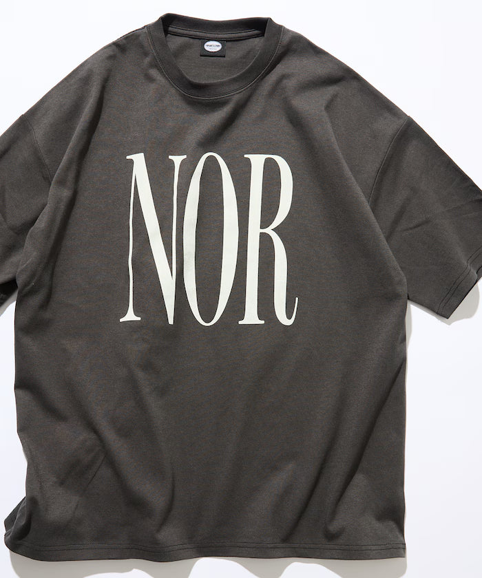 Big Silhouette Print Crew Neck T-Shirt / NOR 【Limited Release】