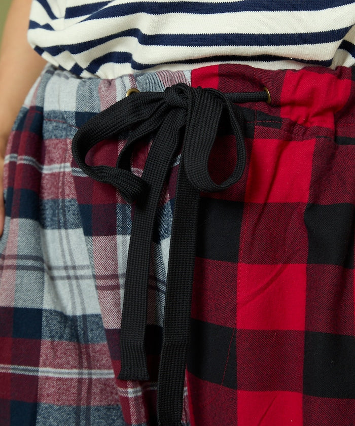 Flannel Check Easy Pants