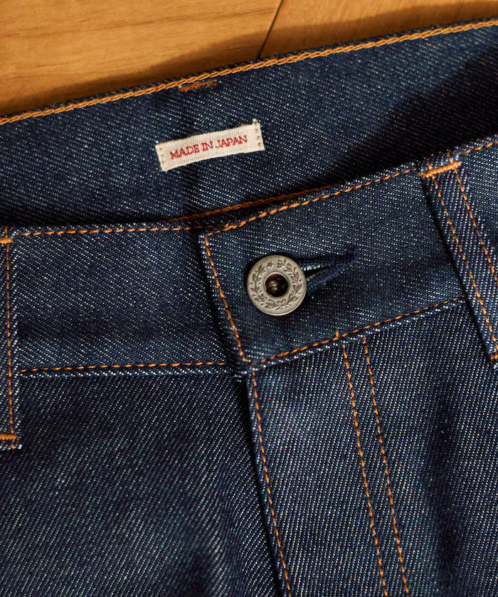 [Made in Japan] JAPAN DENIM WIDE 5PKT PANTS