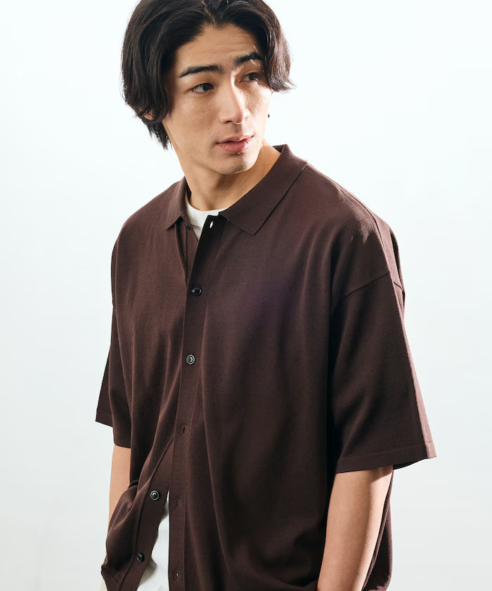 Relax Fit Relax Fit Cool Touch Polo Color Short Sleeve Knit Shirt [Limited Edition]