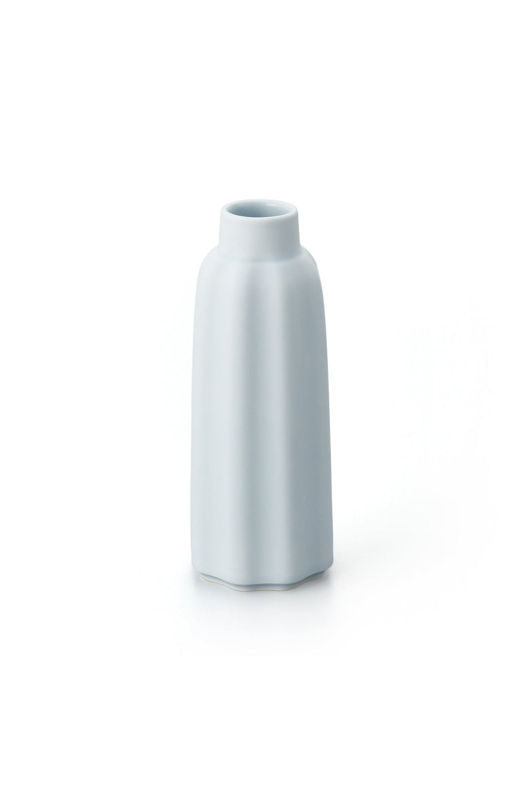 PORCELAIN POTTERY VASE - OPALIN BLUE