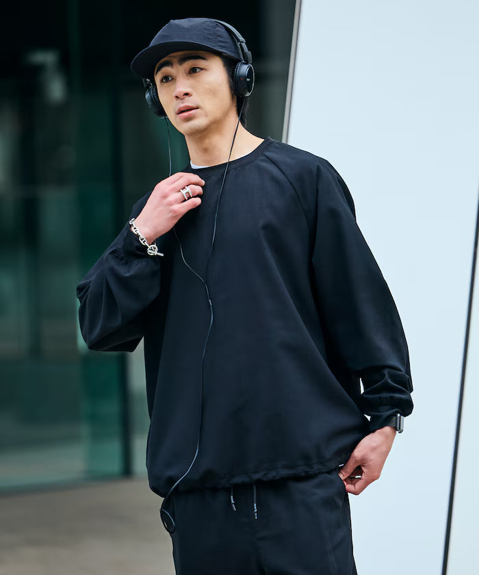 AiRide/Air Ride Relax Fit Raglan Long Sleeve Pullover/Pocketable/Quick Dry/UV Cut [Limited Edition]