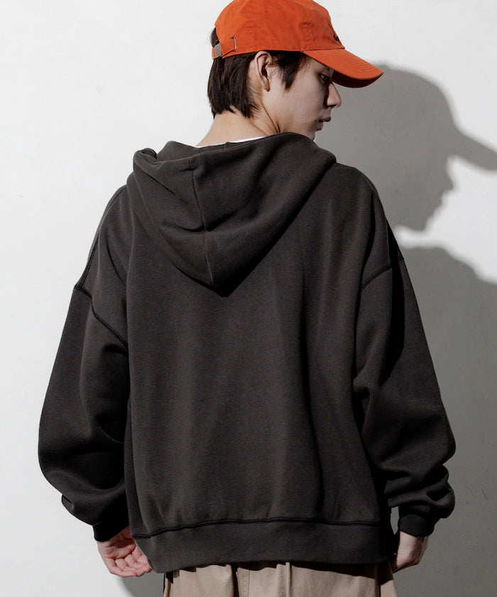 Relaxed Fit Zip-Up Hoodie 【Limited Edition】
