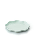 PORCELAIN POTTERY PLATE MEDIUM - CLEARLY AQUA