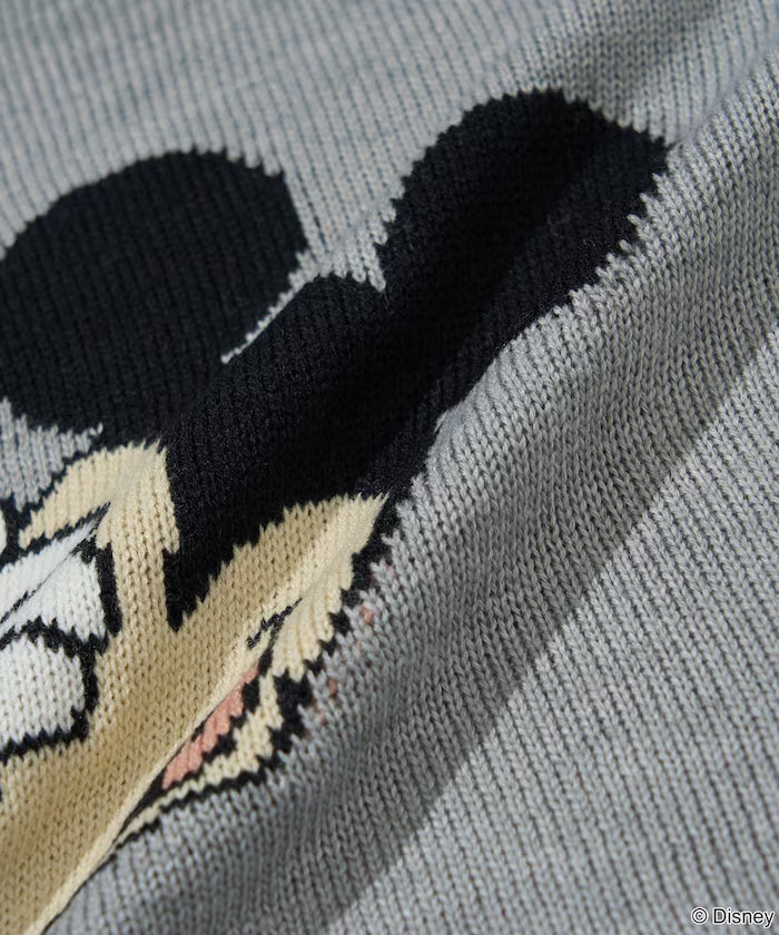 Custom Mickey Mouse Face Knit