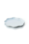 PORCELAIN POTTERY PLATE MEDIUM - OPALIN BLUE