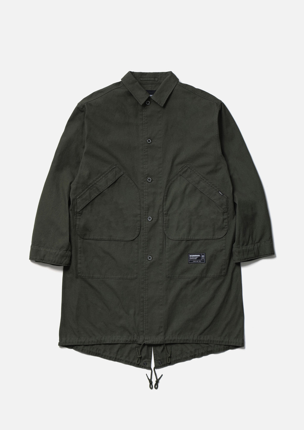 Fishtail Field Coat - OLIVE DRAB
