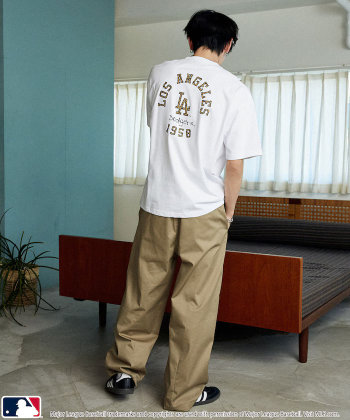 Limited Edition MLB Leopard Print Logo T-Shirt