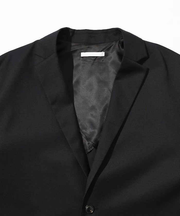 Sleeve-Contrast Tailored Jacket / Relaxed Fit