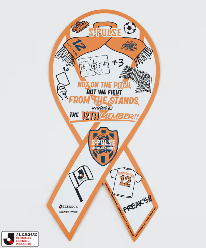 [Sales starting on May 15 at 12:00] J.LEAGUE × FREAK’S STORE Exclusive RIBBON MAGNET - Shimizu S-Pulse