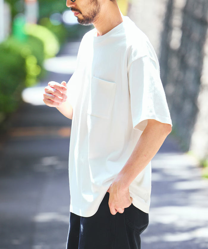 HEAVY WEIGHT/Heavy Weight Short Sleeve Crew Neck Pocket T-Shirt/10.5 ounces