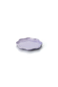 PORCELAIN POTTERY PLATE SMALL - LAVENDER FROST