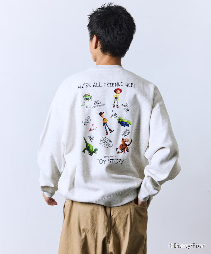 TOY STORY / Toy Story / Exclusive Back Print Crew Neck Sweat / RANDOM [Limited Edition]