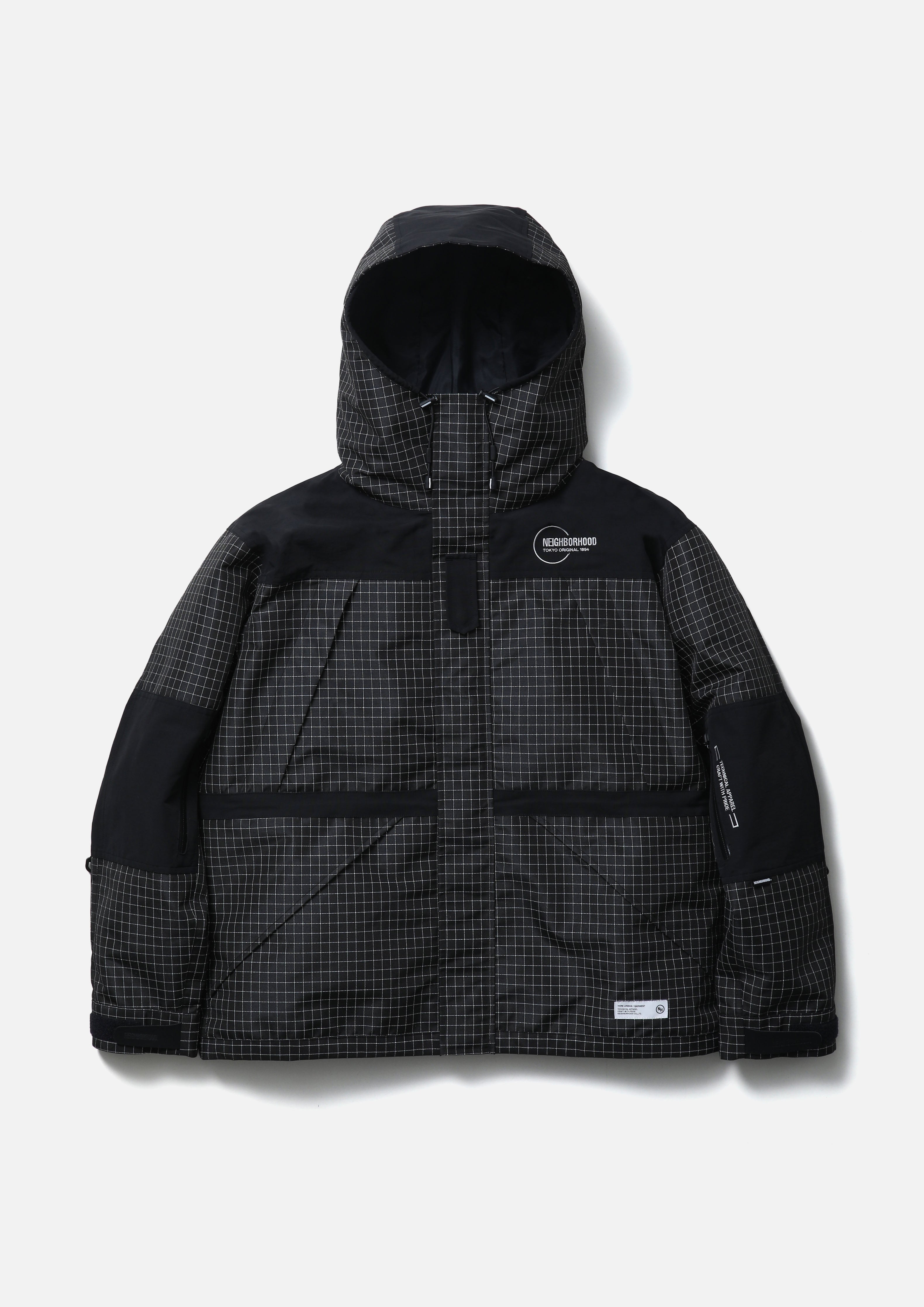 Reflective Mp Jacket - BLACK