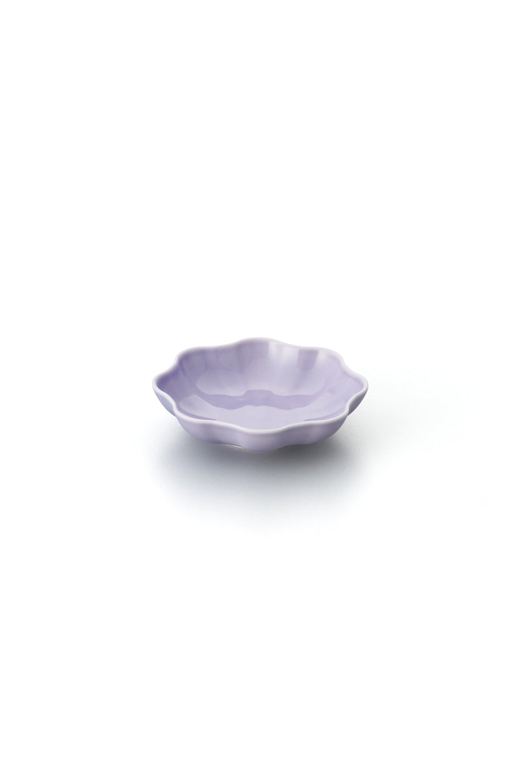 PORCELAIN POTTERY BOWL SMALL - LAVENDER FROST