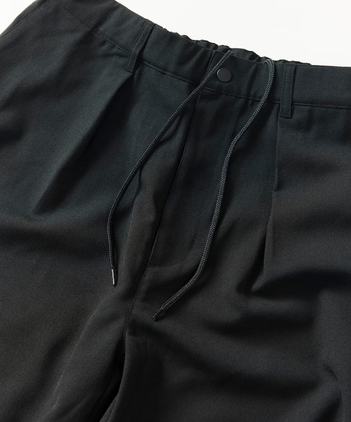 [New Color Added] Quick-Drying Material Relaxed Fit Curved Silhouette Over Pants Linen-Style Home Care