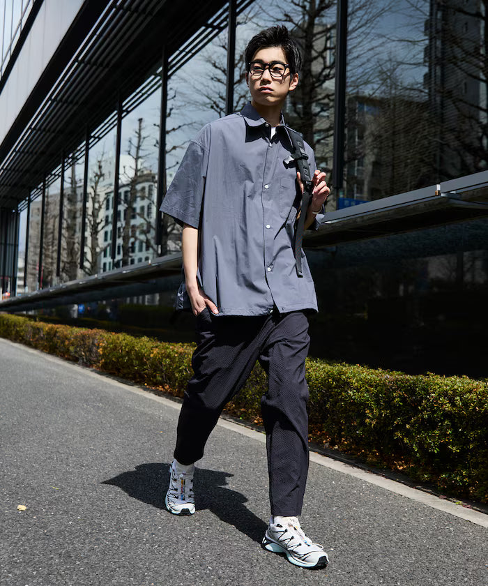 AiRide/Air Ride Slim Tapered Silhouette Sheer Seersucker Packable Easy Pants/Quick-Dry/UV Cut [Limited Edition]
