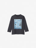 Toddler Long Sleeve Shiretoko Tee (Kids) - Asphalt Gray