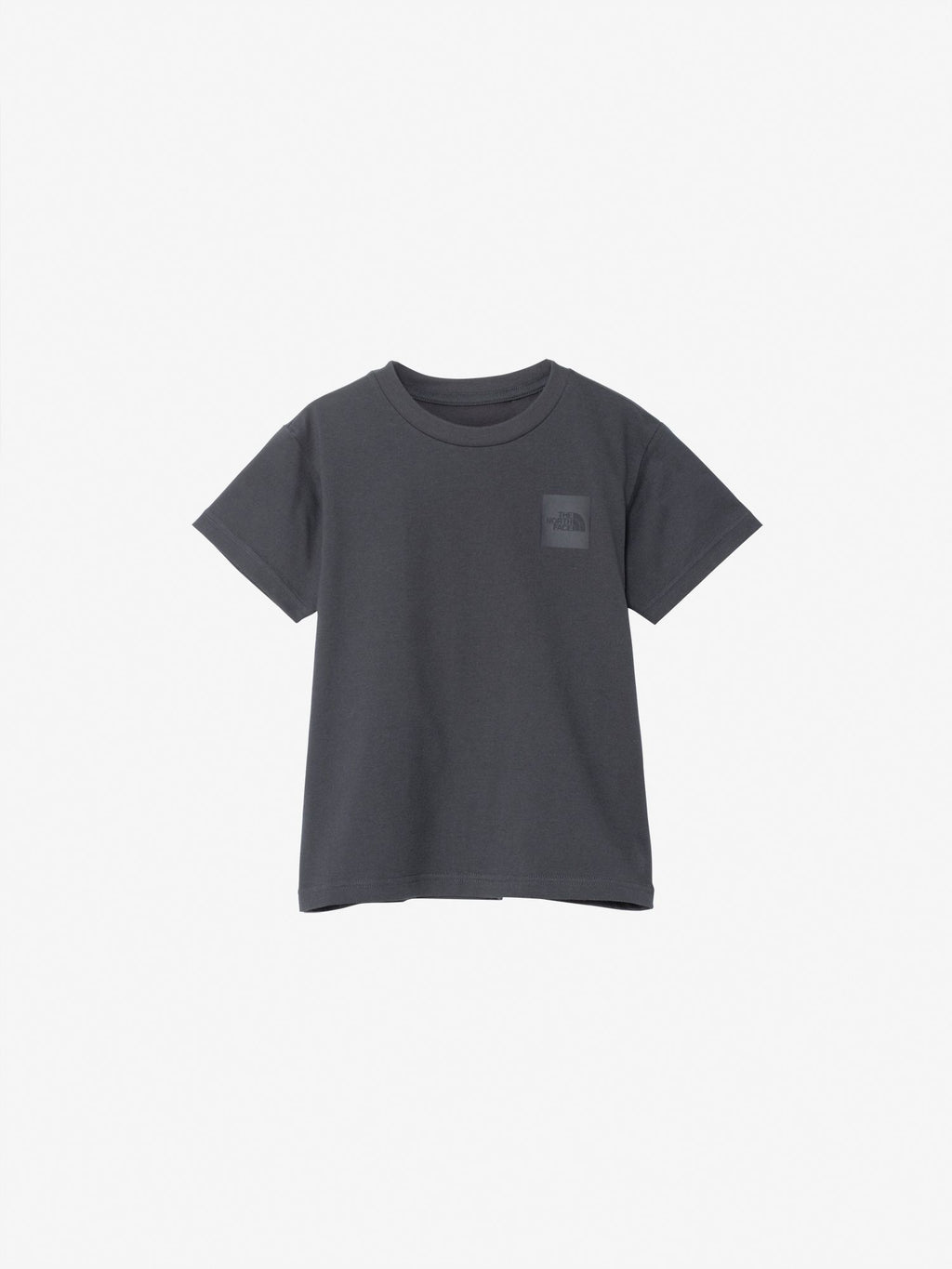 Toddler Short Sleeve Small Square Logo Tee (Kids) - Asphalt Gray