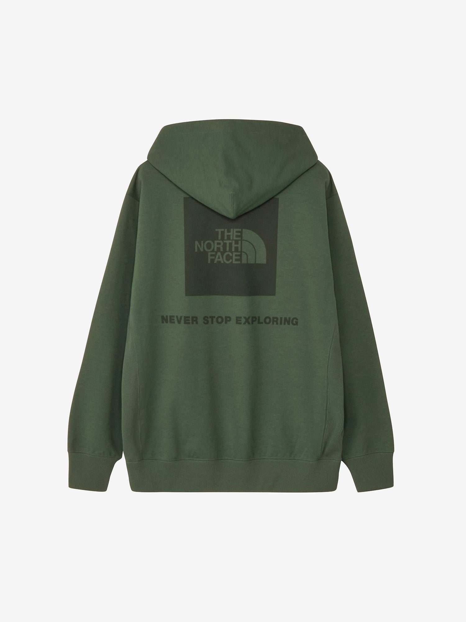 Back Square Logo Hoodie (Unisex) - Alpine
