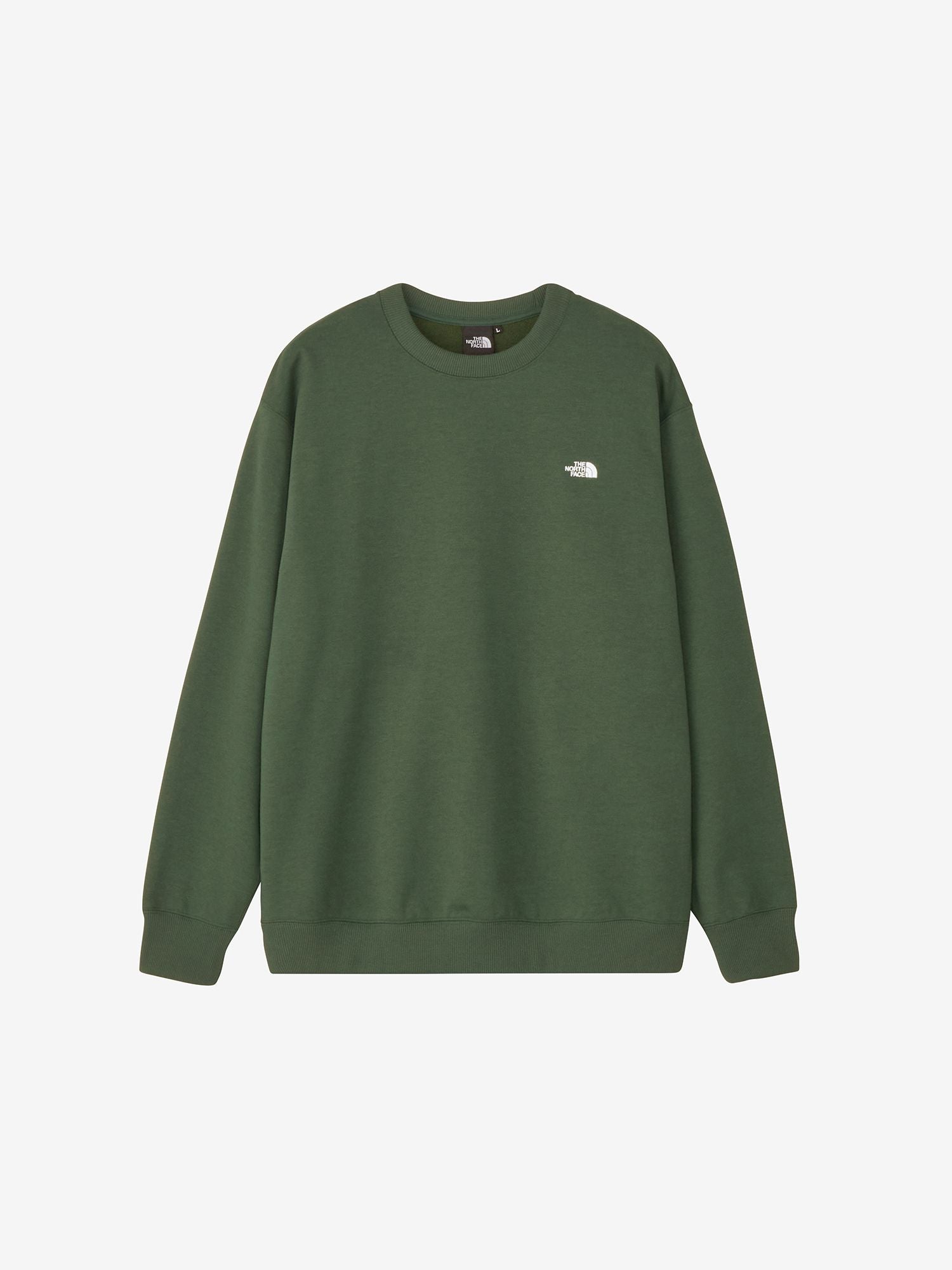 Small Logo Heather Sweat Crew (Unisex) - Alpine