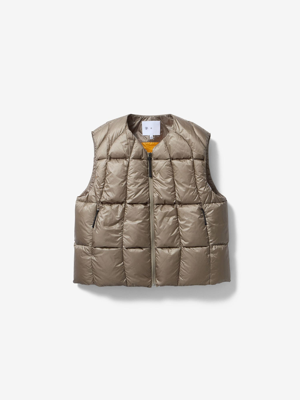 Goldwin 0 3-Dimensional Down Light Vest (Unisex) - Dune