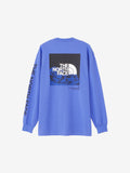 Long Sleeve Sleeve Graphic Tee (Men's) - Solar Blue