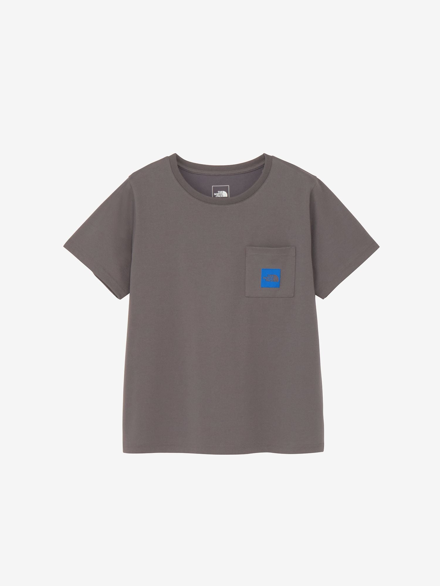 Short Sleeve Square Logo Pocket Tee (Women's) - Smoked Pearl