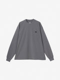 Long Sleeve Blocksteady Tee (Unisex) - Smoked Pearl