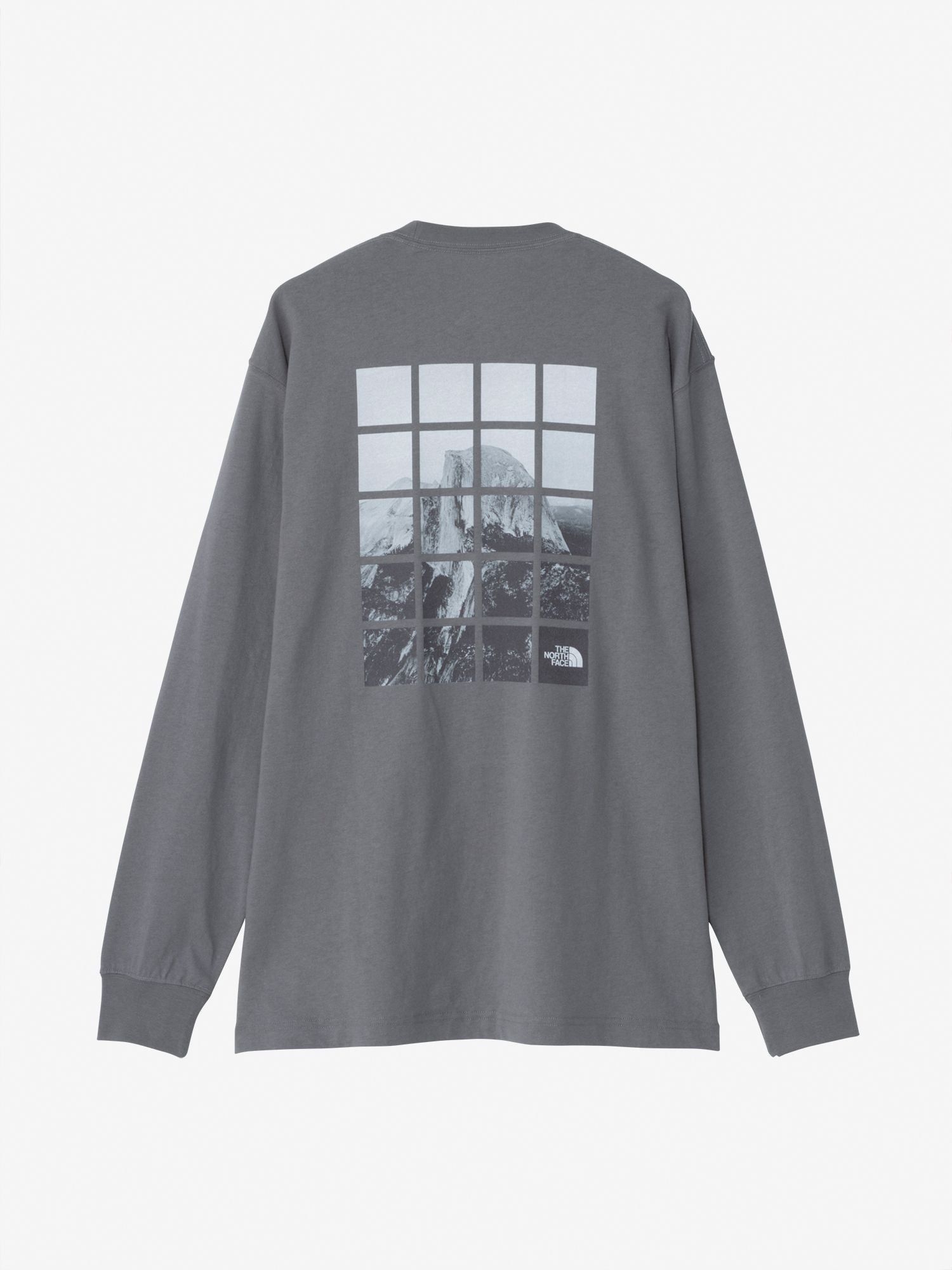 Long Sleeve Half Dome Window Tee (Unisex) - Smoked Pearl