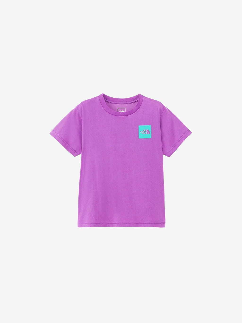 Short Sleeve Small Square Logo Tee (Kids) - Over Jean