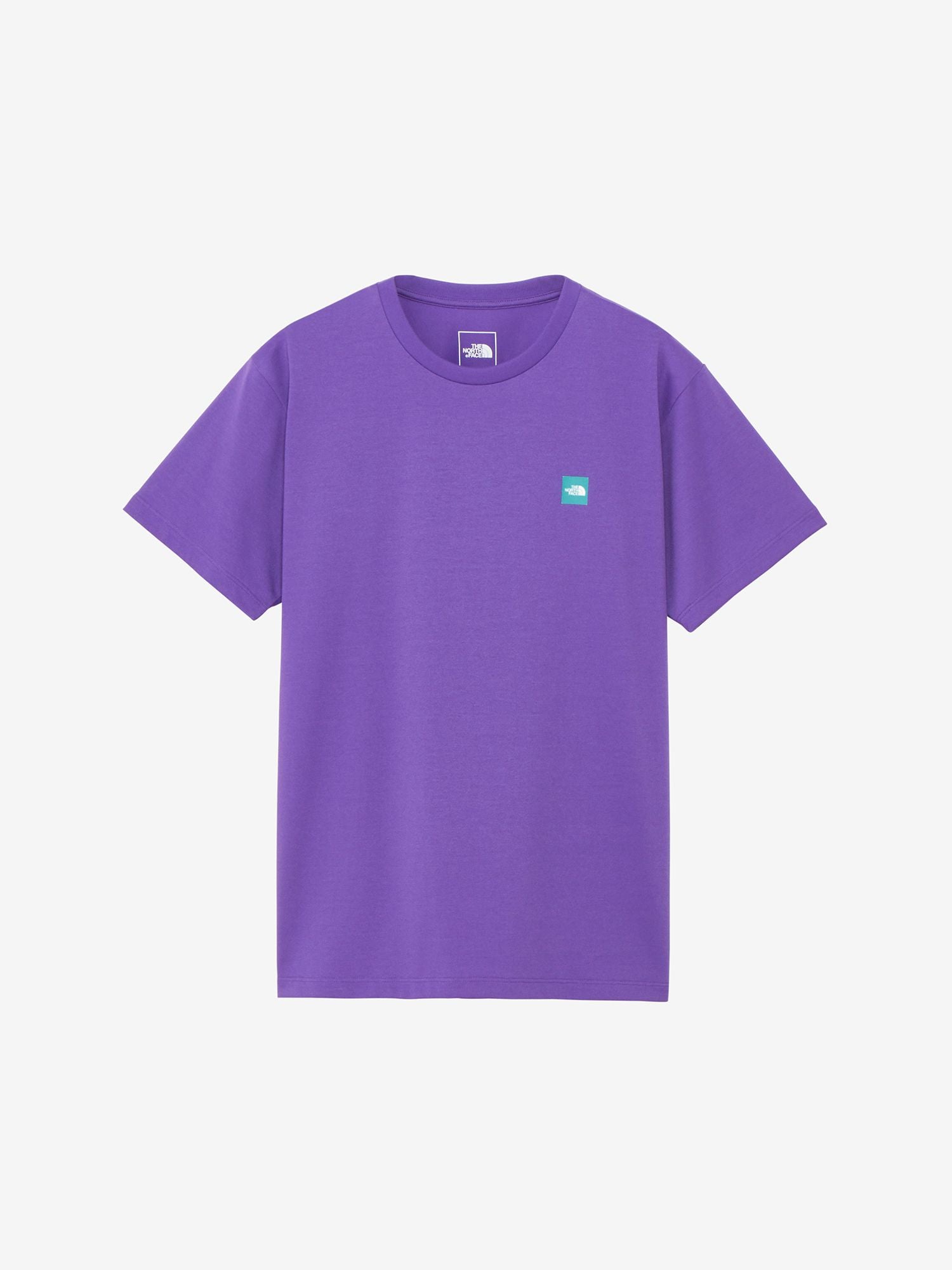 Short Sleeve Small Box Logo Tee (Women's) - TNF Purple
