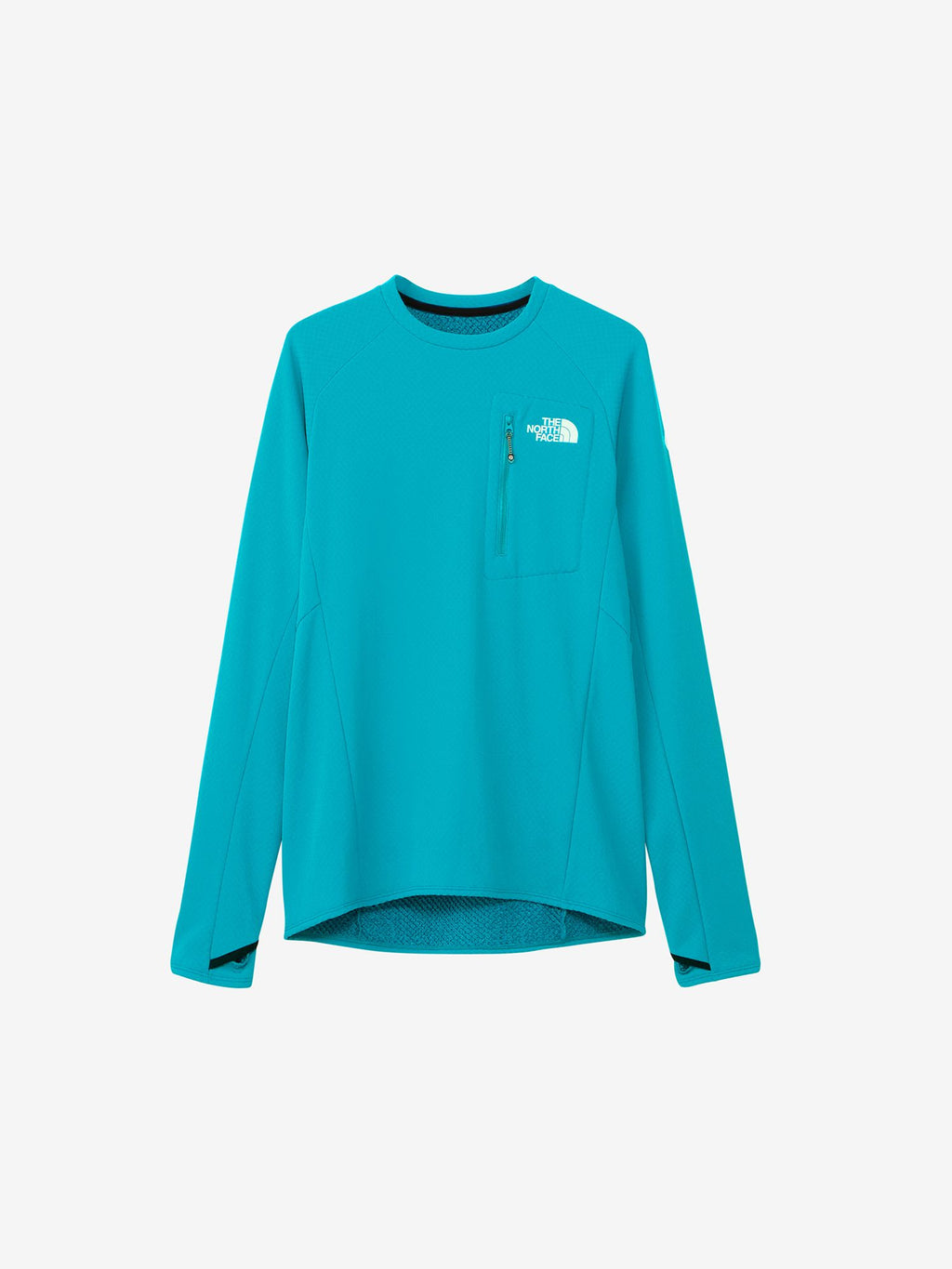 Expedition Grid Fleece Crew (Unisex) - Amber Green