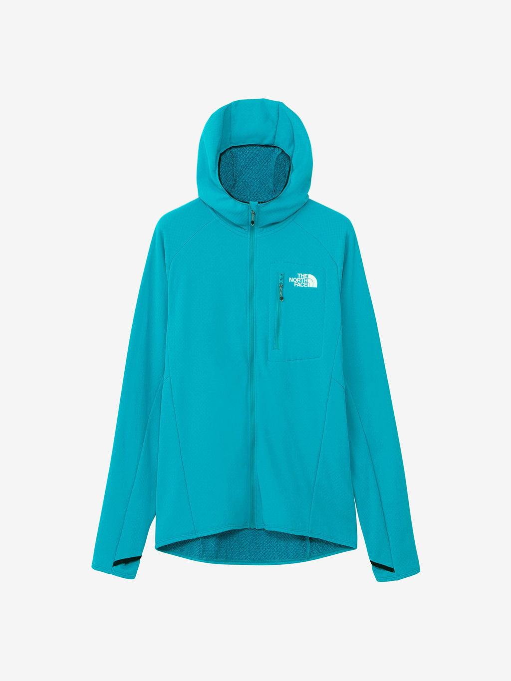 Expedition Grid Fleece Full Zip Hoodie (Unisex) - Amber Green