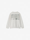 Historical Logo Sweat Crew (Kids) - White Dune
