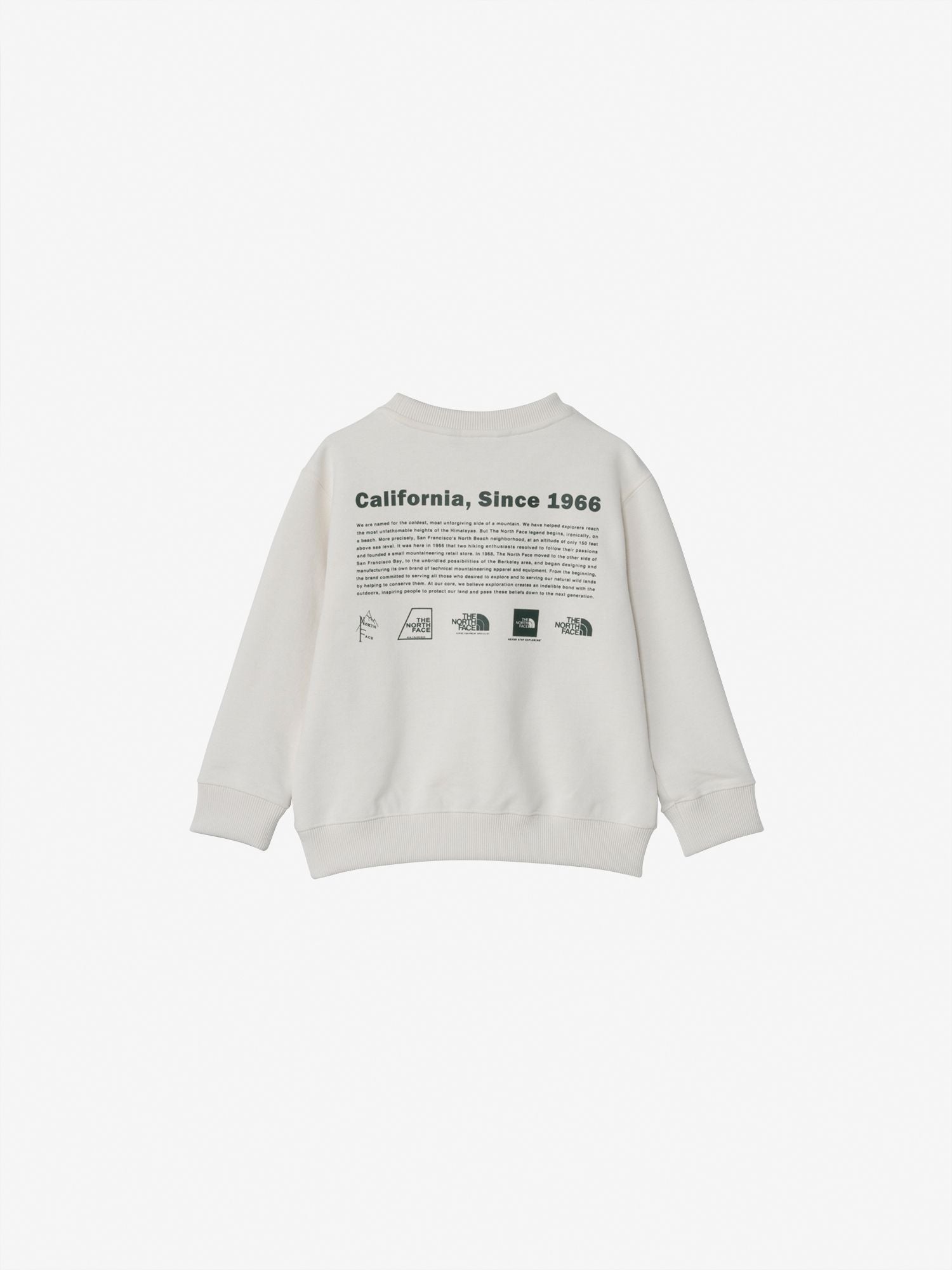 Toddler Historical Logo Sweat Crew (Kids) - White Dune