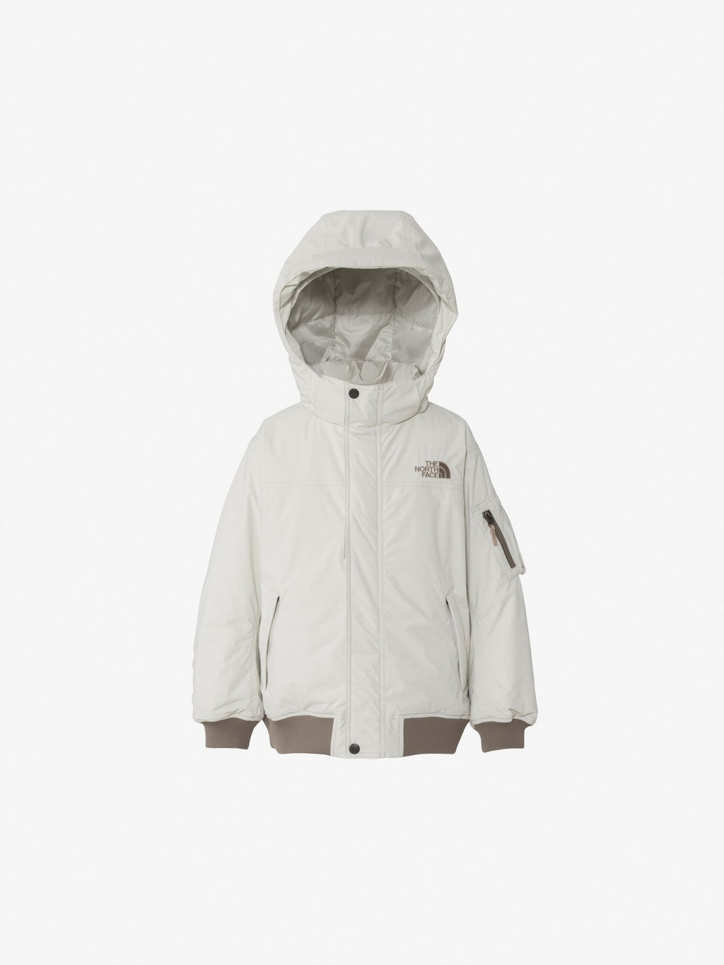 Winter Bomber Jacket (Kids) - White Dune
