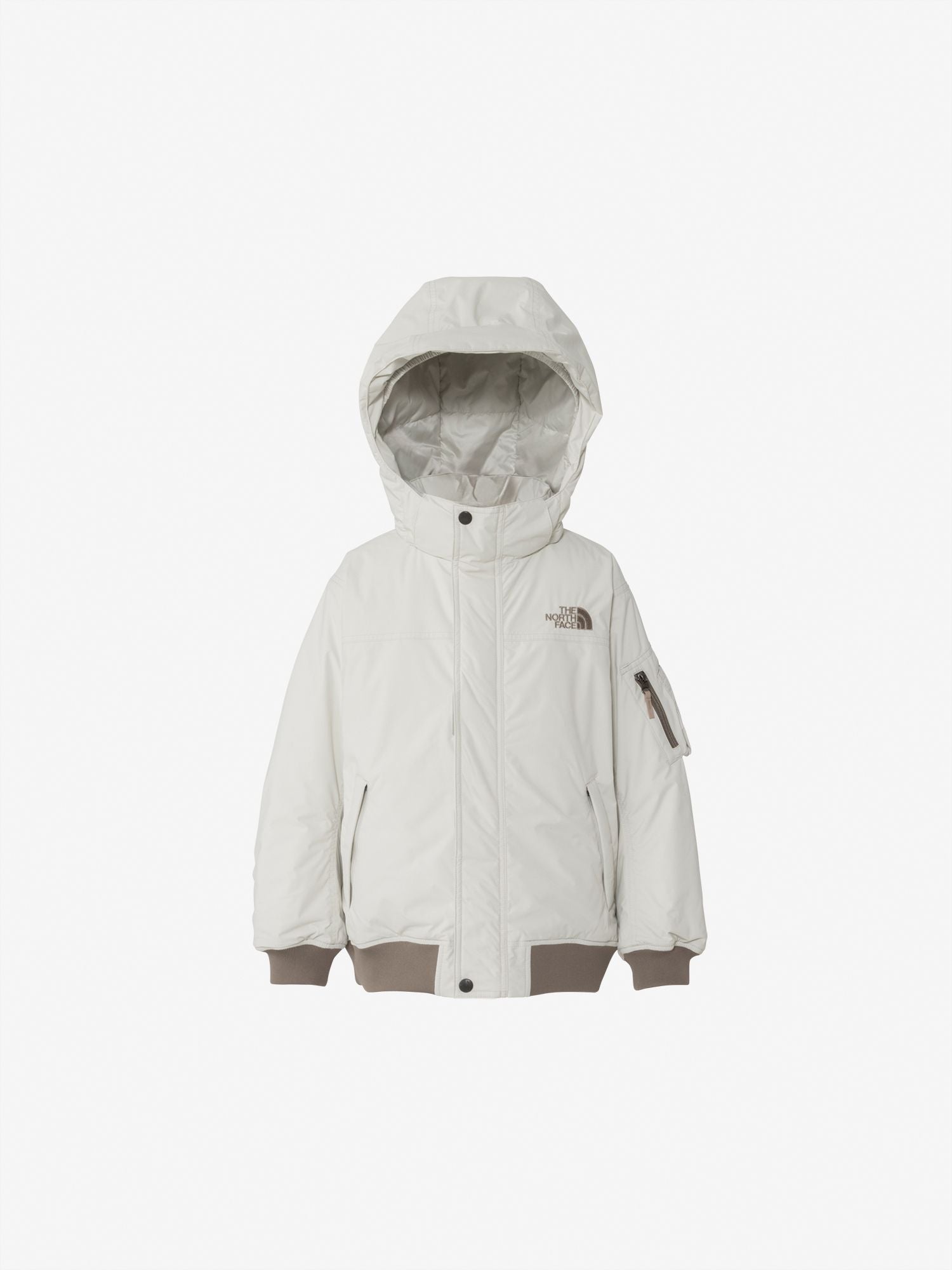 Winter Bomber Jacket (Kids) - White Dune