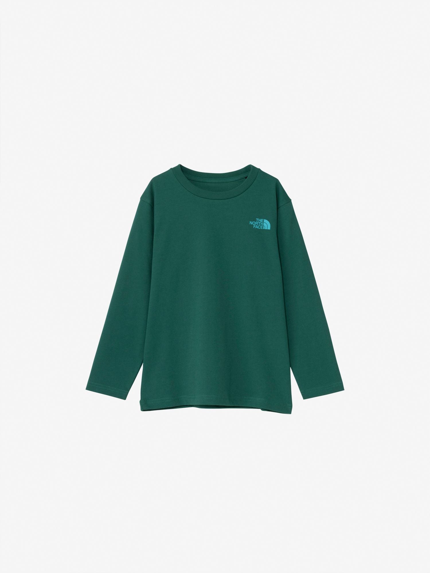 Long Sleeve Graphic Tee (Kids) - TNF Green