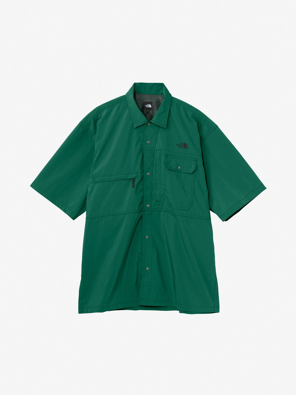 Short Sleeve Trip Field Shirt (Unisex) - Black