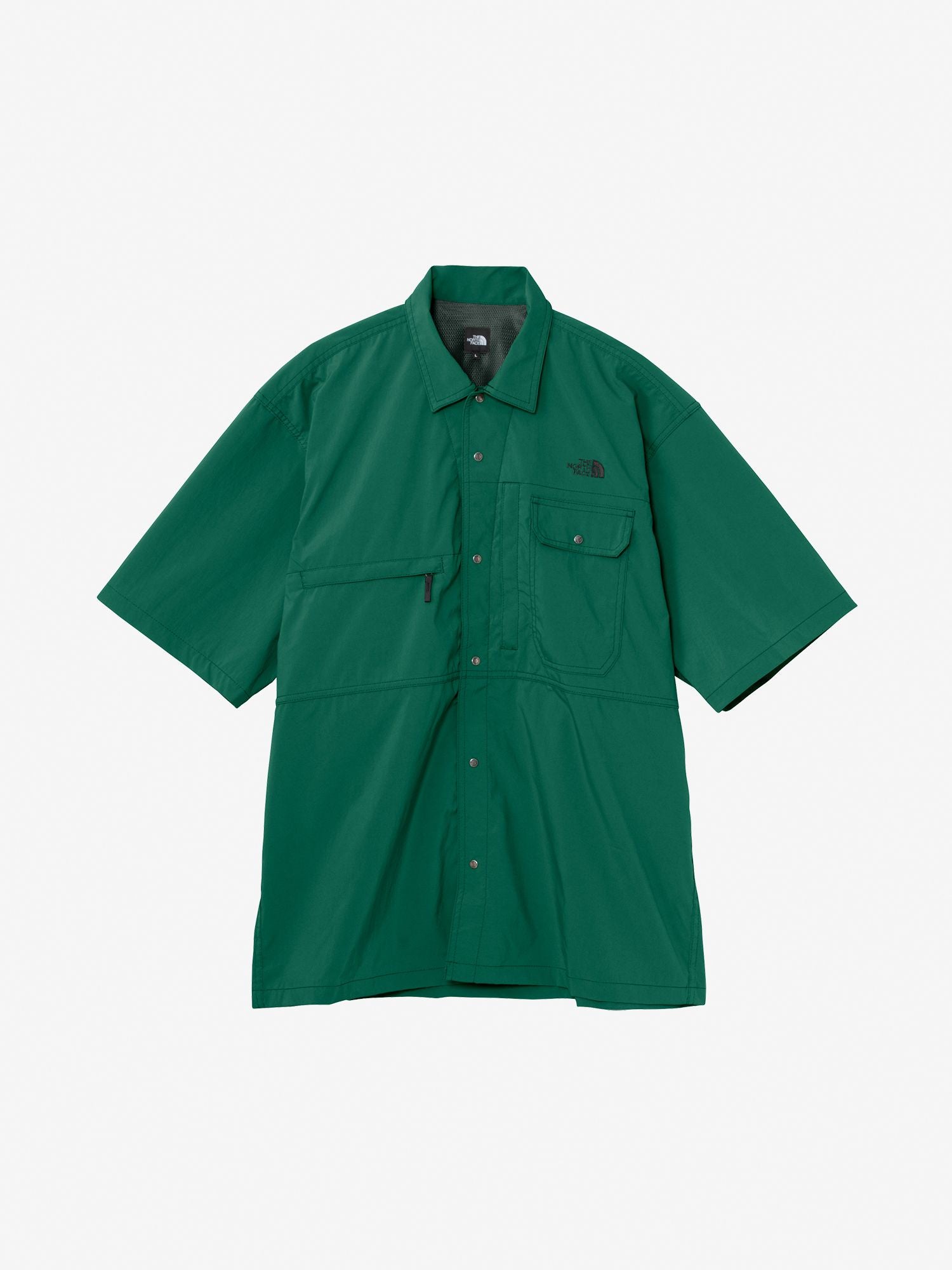 Short Sleeve Trip Field Shirt (Unisex) - Black