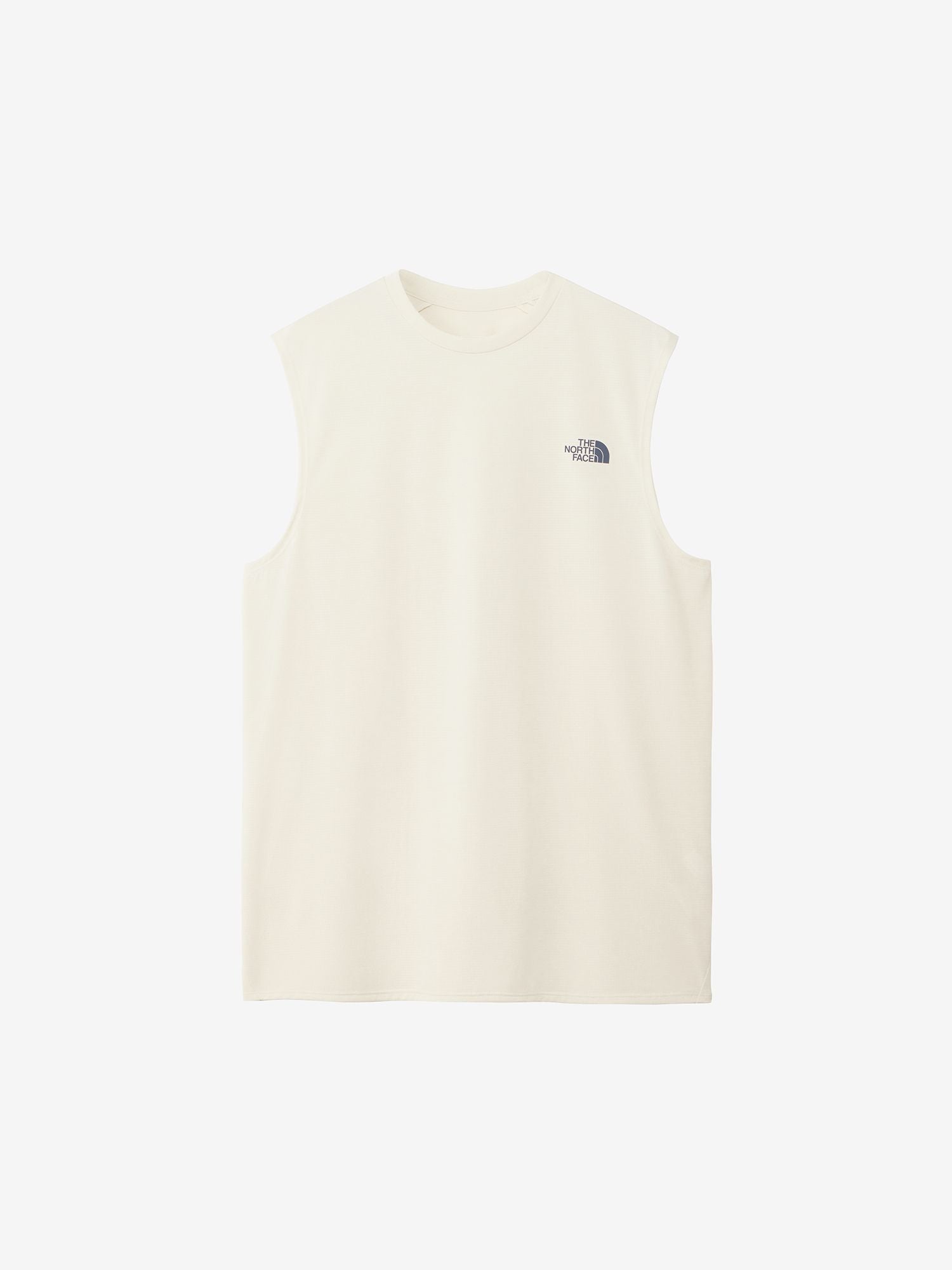 Sleeveless GTD Melange Crew (Men's) - Grayish White