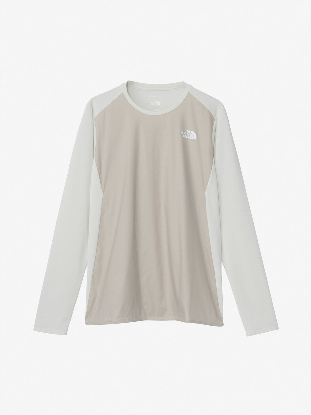 Long Sleeve Hybrid GTD Melange Crew (Women) - Grayish White
