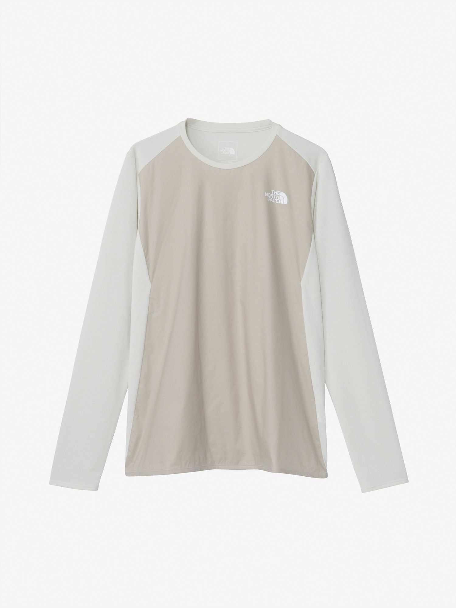 Long Sleeve Hybrid GTD Melange Crew (Women) - Grayish White