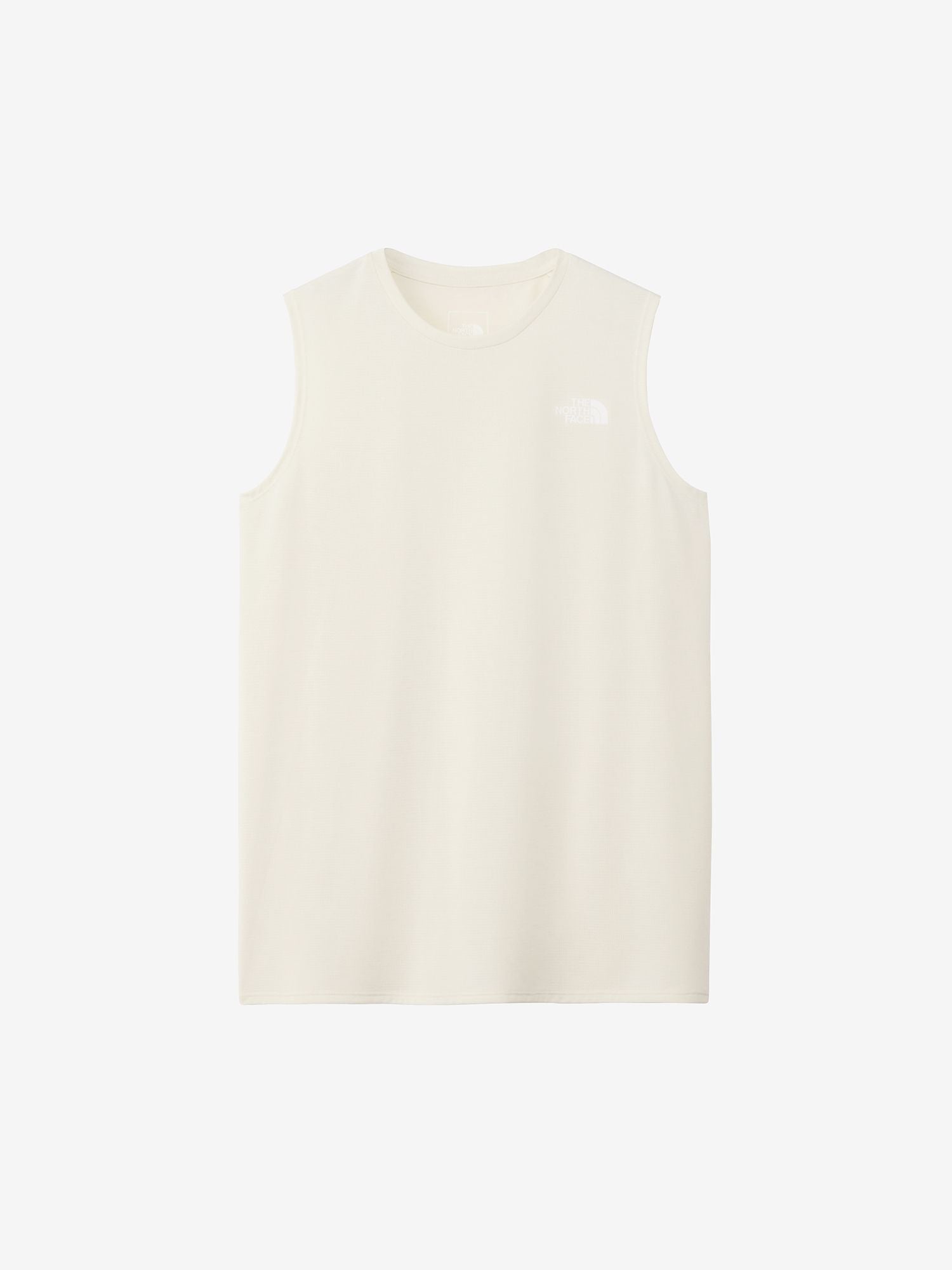 Sleeveless GTD Melange Crew (Women's) - Grayish White