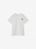 Short Sleeve G Tee D Crew (Kids) - Grayish White