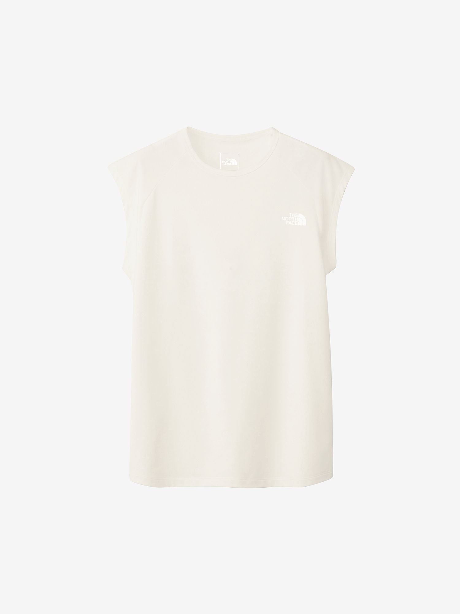 French Sleeve Long Hem Tee (Ladies) - Grayish White