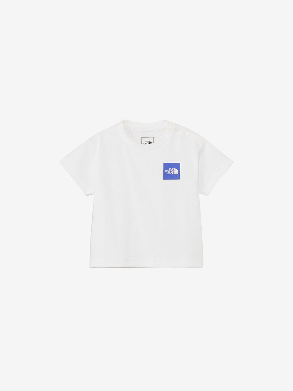 Short Sleeve Small Square Logo Tee (Baby) - White 3