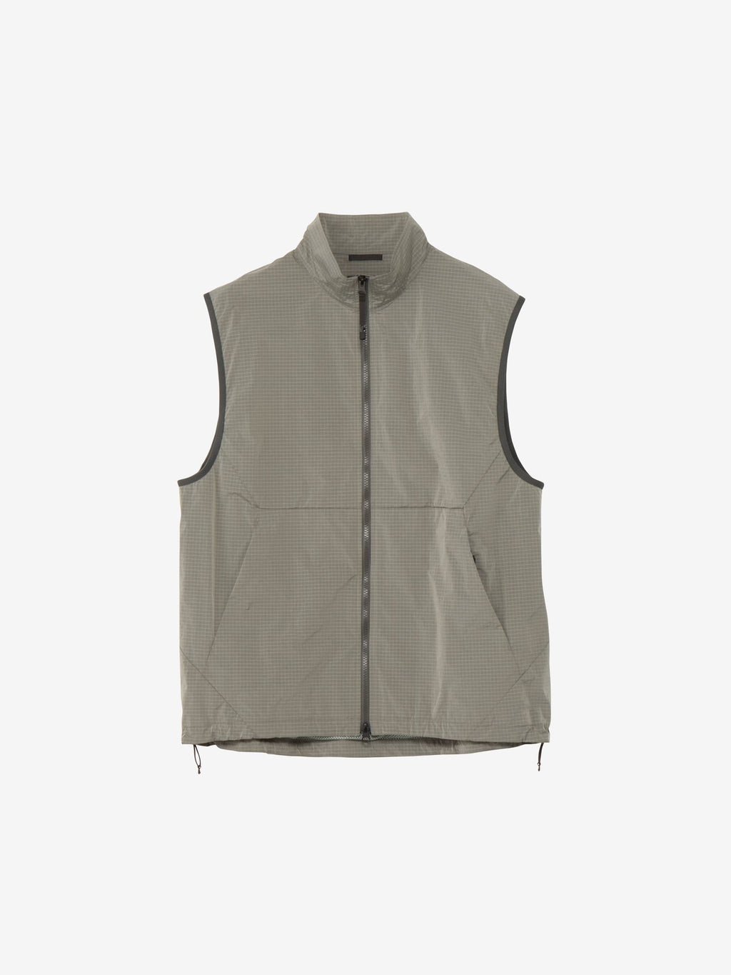 Dope Dyed Ripstop Wind Vest (Unisex) - Moon Mist