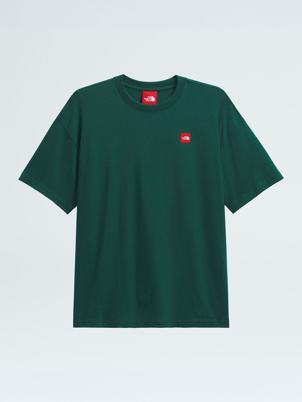 Red Box Short Sleeve Tee (Unisex) - Hunter Green